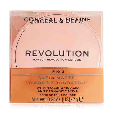 faces conceal and define powder foundation