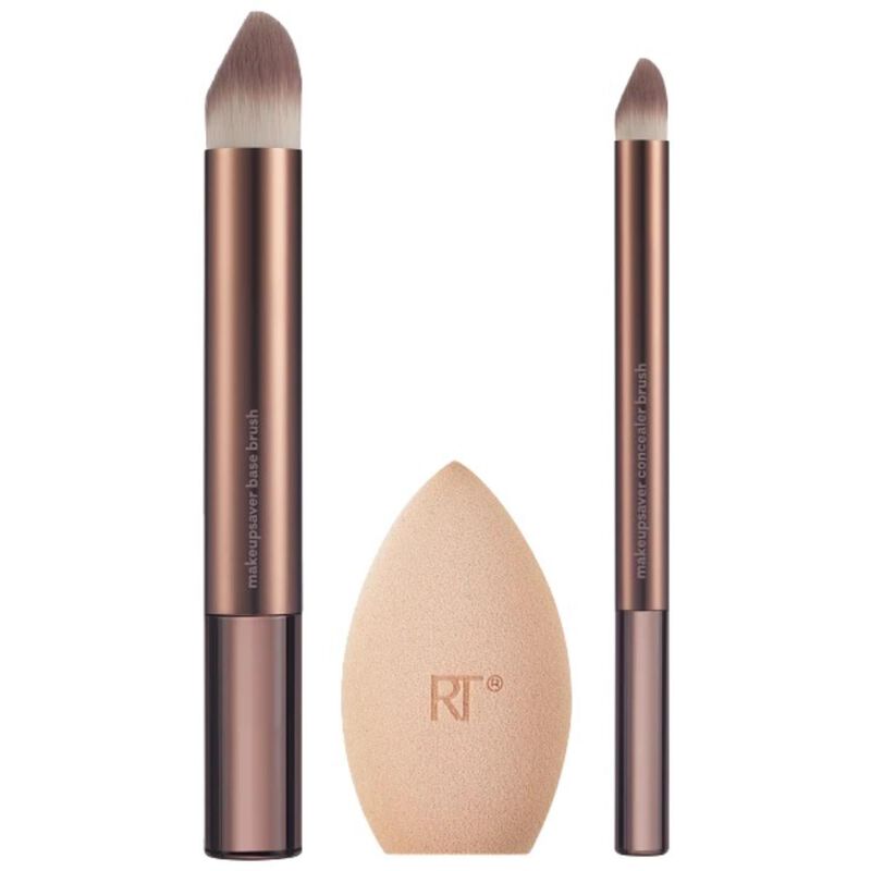 ريل تكنينك إسفنجة ميكب سيفر+ مجموعة فرش