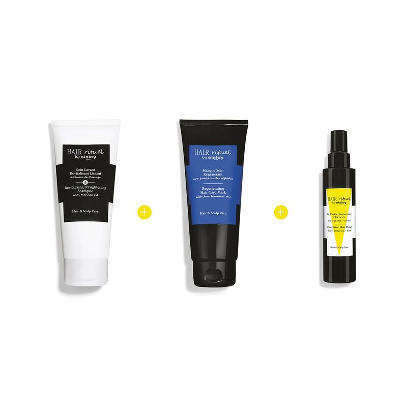 sisley straightening shampoo with moringa oil