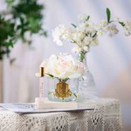 معطر جو 5 روز وردي بلش في صندوق وردي مع شارة ذهبية faces معطر جو 5 روز وردي بلش في صندوق وردي مع شارة ذهبية