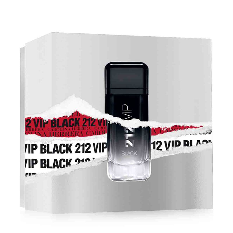 carolina herrera 216 vip black gift set for men