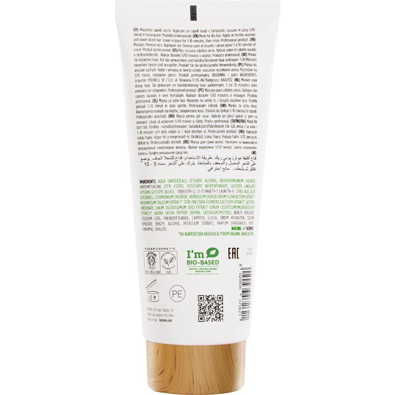 kemon actyva nutrizione ricca mask sn velian for dry hair