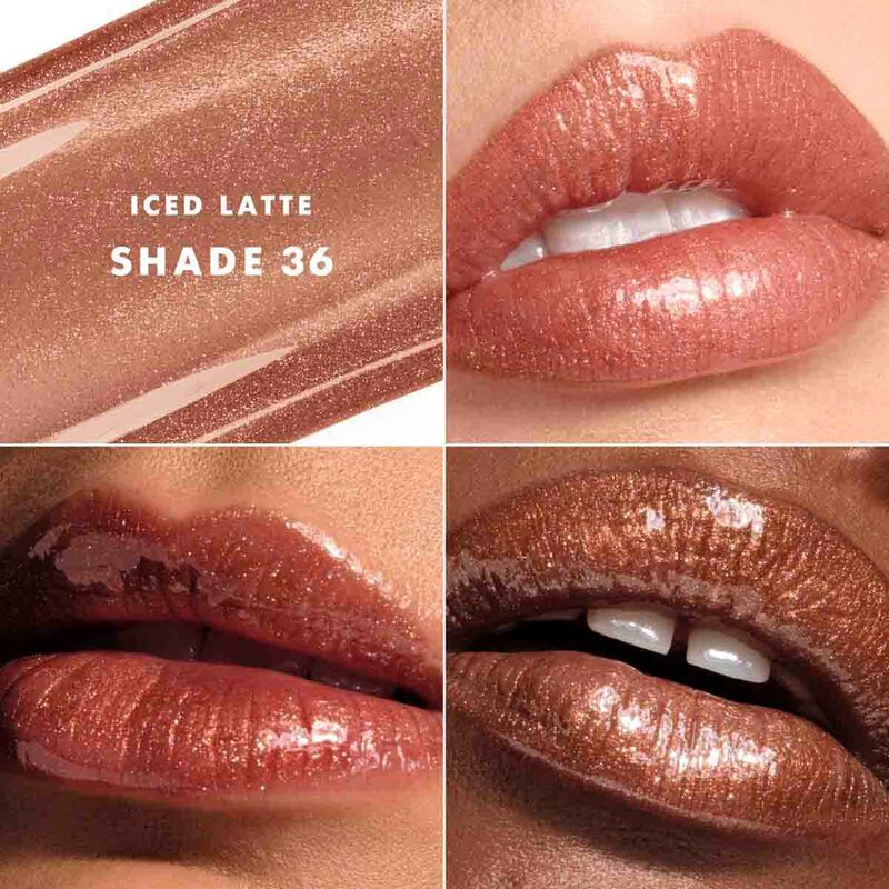 armani beauty prisma glass icy plumper volumizing lip gloss with hyaluronic acid