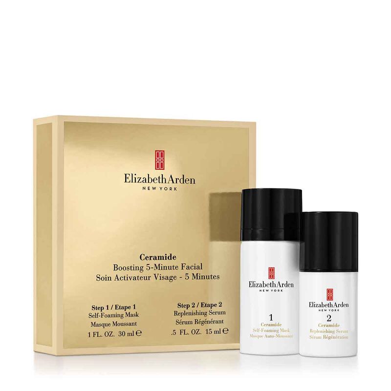 elizabeth arden ceramide boostling 5minute facial
