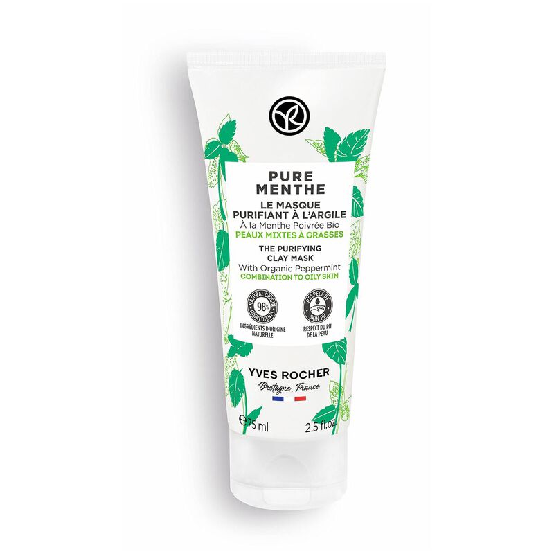 yves rocher pure menthe the purifying clay mask