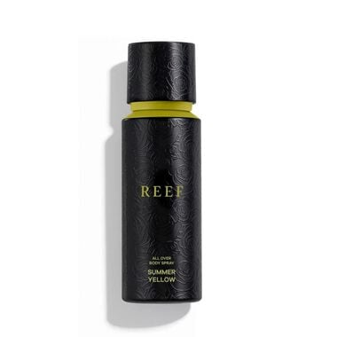 Summer Yellow Body Spray faces summer yellow body spray