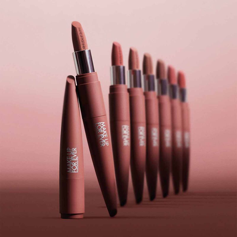 ميك اب فور ايفر أحمر الشفاه المطفي روج أرتيست فيلفيت نيود