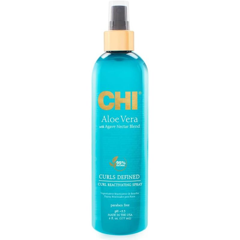 chi aloe vera curl reactivating spray 177ml