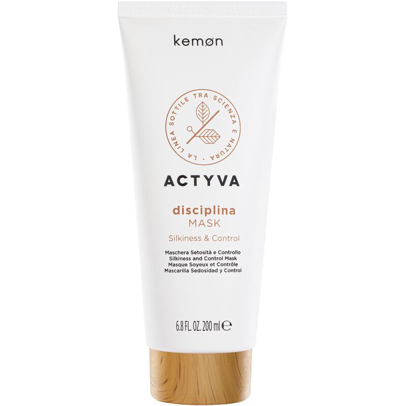 kemon actyva disciplina mask sn velian for frizzyand curly hair