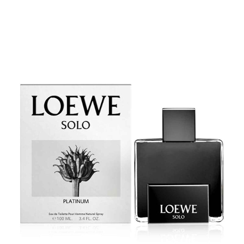 loewe loewe solo platinum eau de toilette  100ml