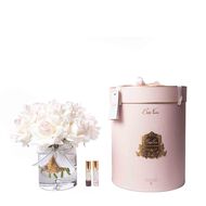 معطر جو باقات الورد الكبيرة بلش في صندوق وردي مع شارة ذهبية faces معطر جو باقات الورد الكبيرة بلش في صندوق وردي مع شارة ذهبية