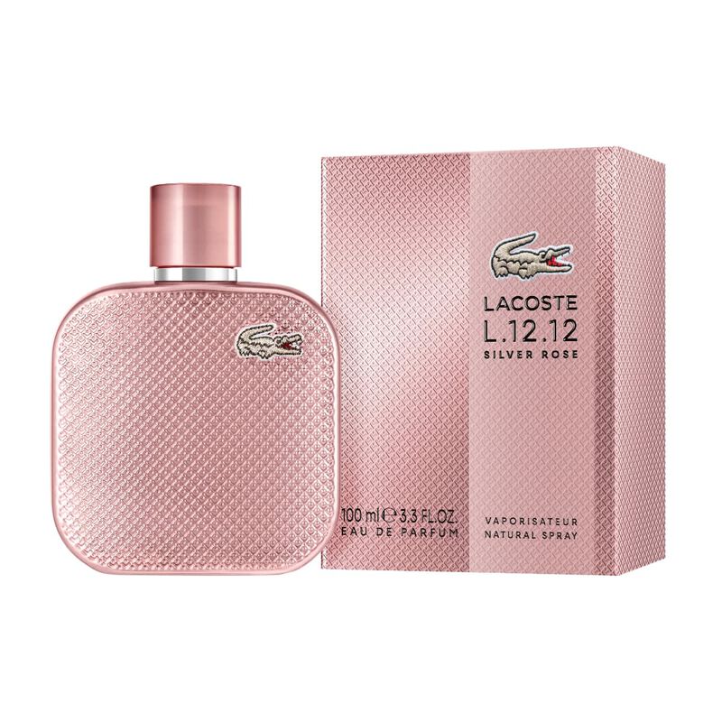 lacoste l.12.12 silver rose