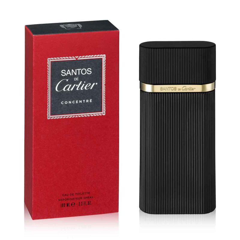 cartier santos de cartier concentrated eau de toilette 100ml