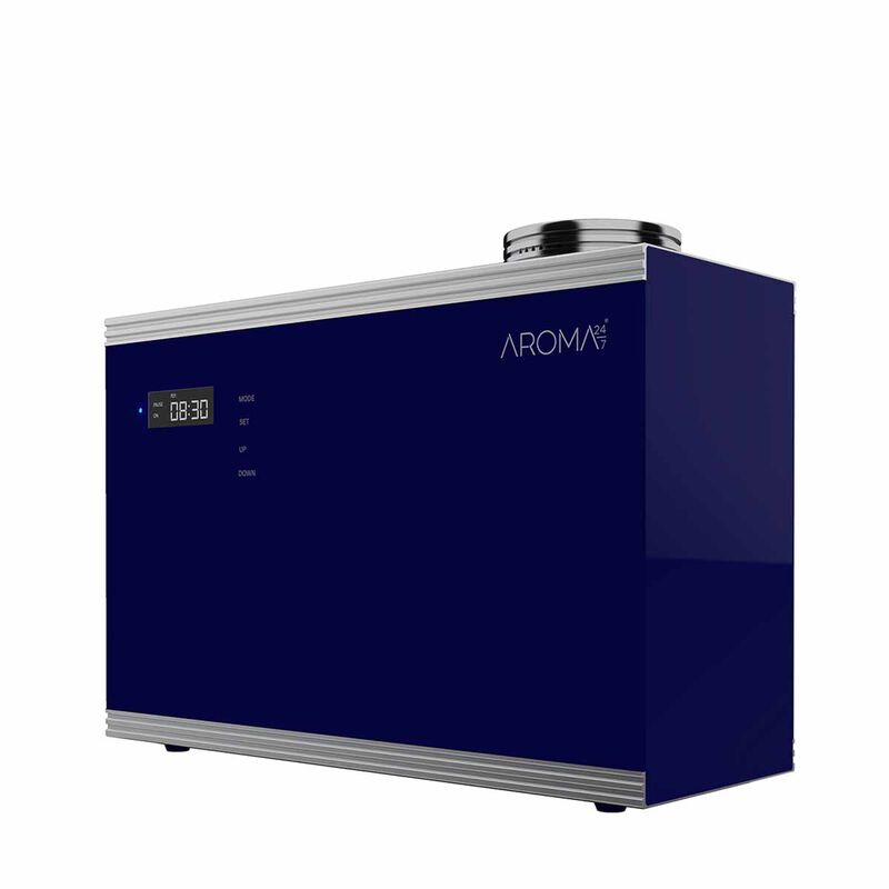 aroma 24/7 scent pro aroma diffuser blue