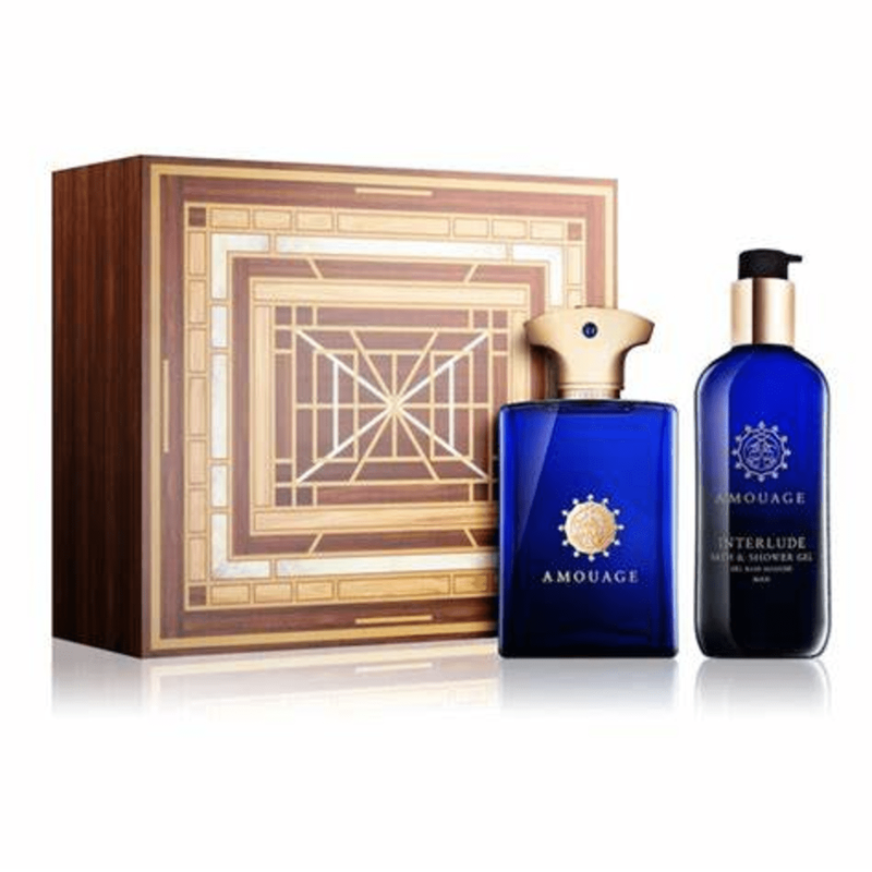 amouage gift set interlude man edp 100ml + 2 x 60ml sg