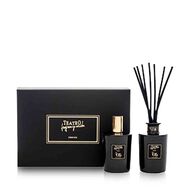 مجموعة هدايا عطر المنزل روز عود faces مجموعة هدايا عطر المنزل روز عود