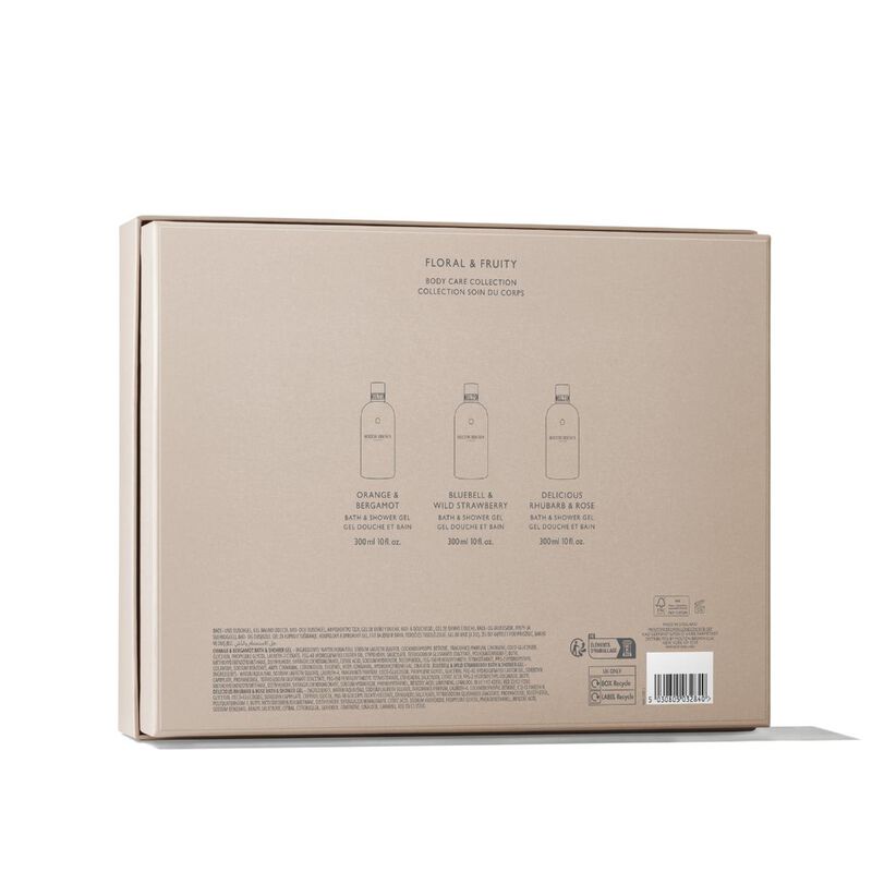 مولتون براون مجموعة العناية بالجسم برائحة الأزهار والفواكه