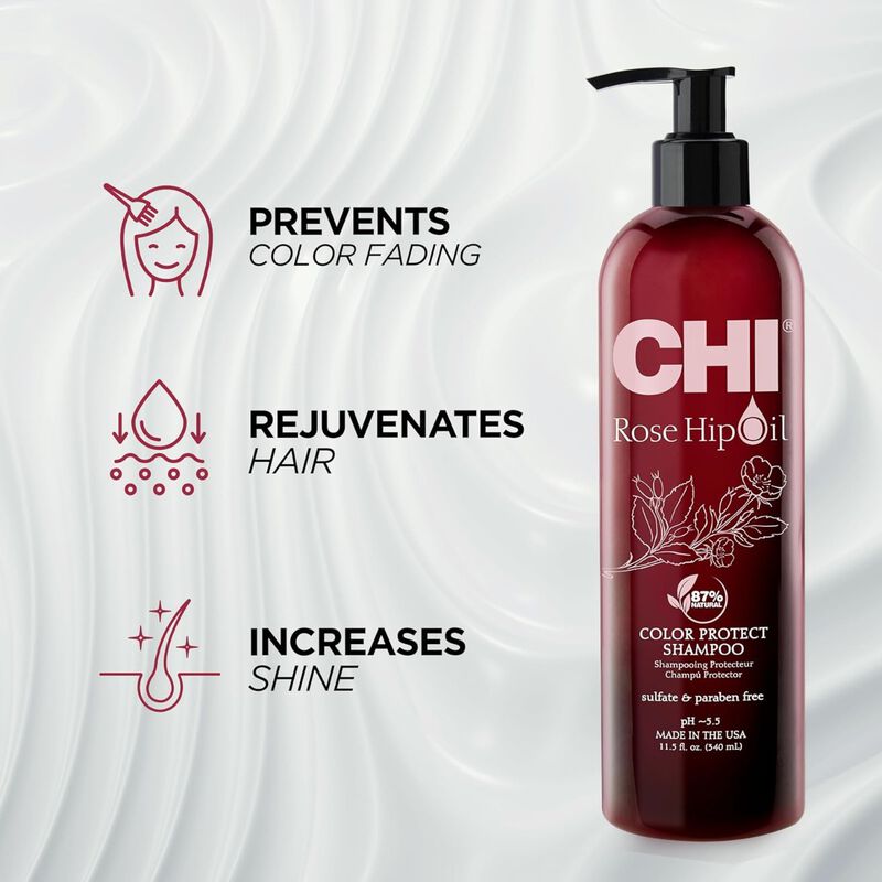 chi chi rose hip protecting shampoo 340ml
