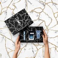 Y Holiday faces y holiday