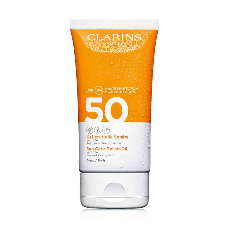clarins gelinoil sun care spf 54