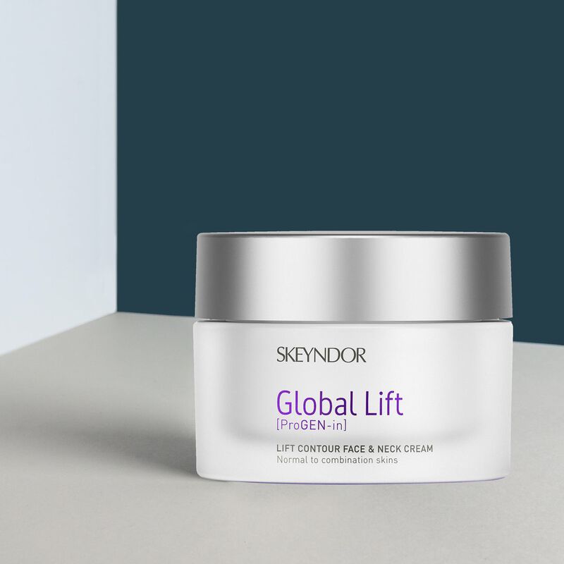 skeyndor anti aging global lift contour face and neck cream