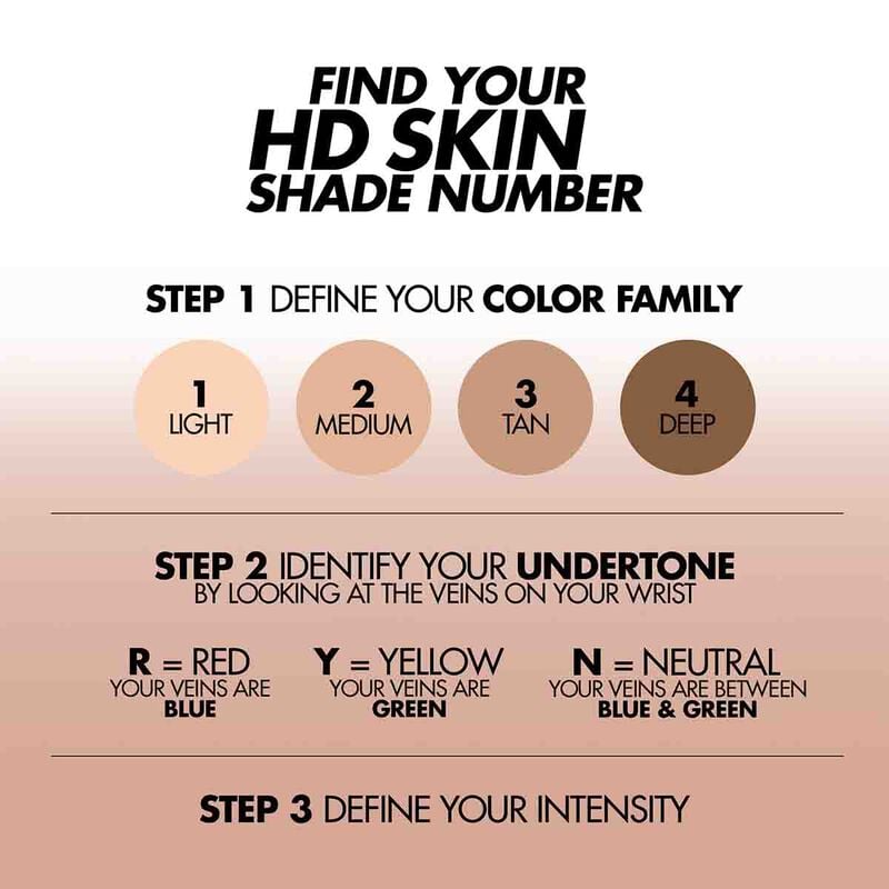 make up for ever hd skin powder foundation