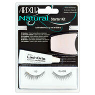 faces natural lashes 110 black lashgrip