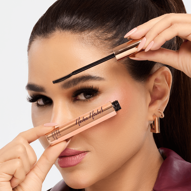 noha nabil double drama mascara