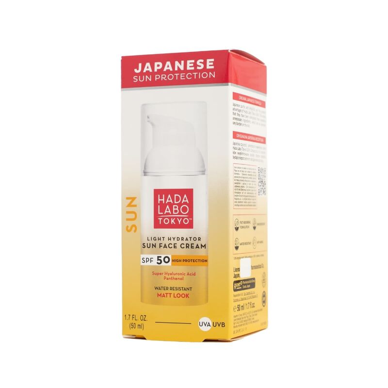 hada labo tokyo light hydrator spf50+ matt