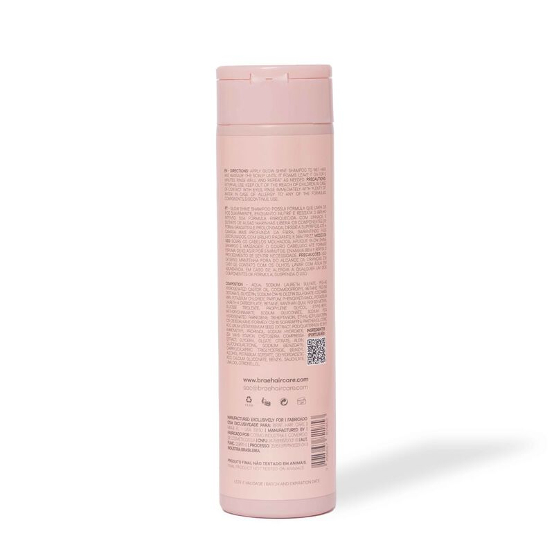 brae glow shine shampoo