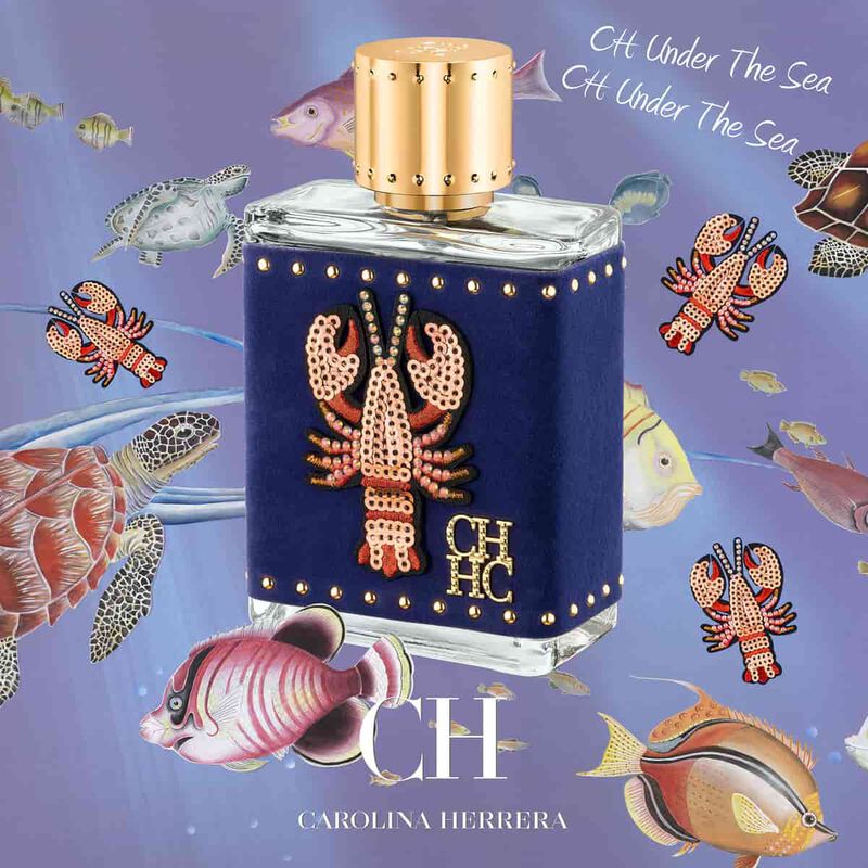 carolina herrera under the sea men eau de parfum limited edition 100ml