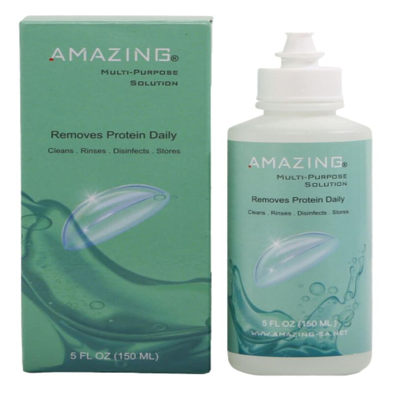 امايزنق اميزنق محلول للعدسات اللاصقة متعدد الاستعمال 150مل