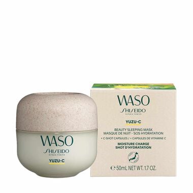 faces waso yuzu c beauty sleeping mask 50ml