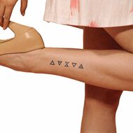 Witchy Tattoo faces witchy tattoo