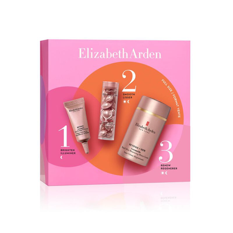 elizabeth arden retinol renewal 3piece