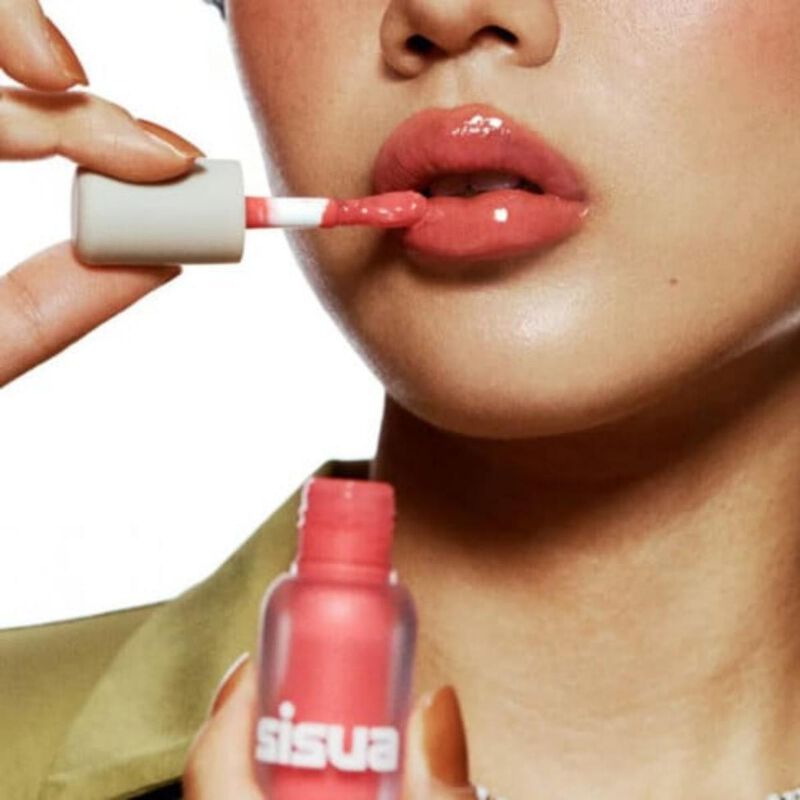 unleashia popcorn syrup lip plumper no.3 neon guava