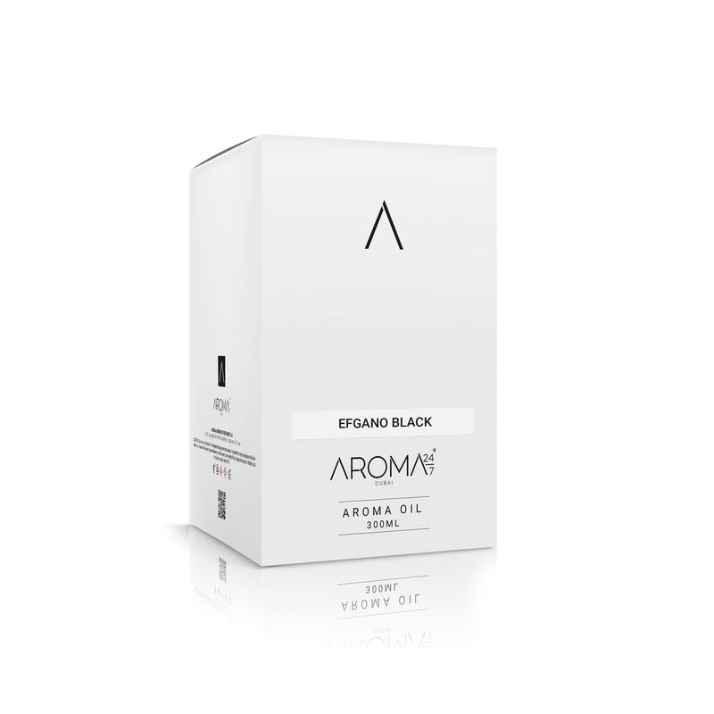 aroma 24/7 oil for scent diffusers efgano black