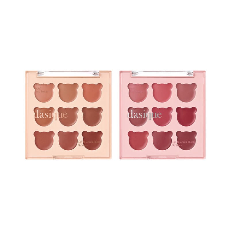 dasique mood painting lip & cheek palette 06 sweet bear