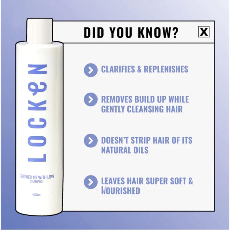locken shower me with love shampoo