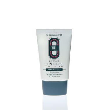 faces clear sun block collagen