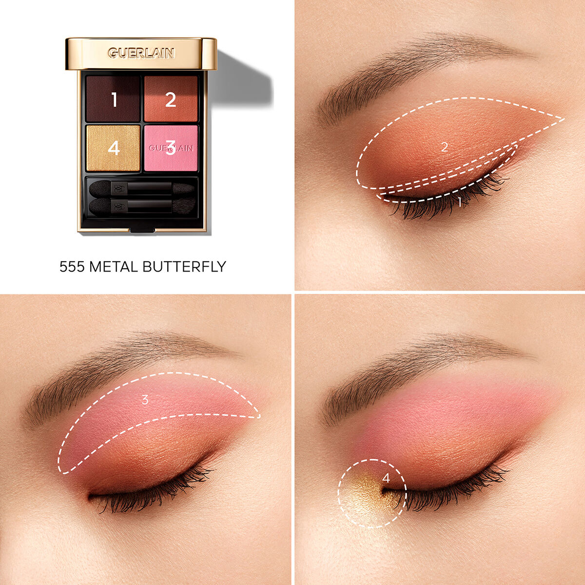 Guerlain Ombres G Eyeshadow Quad
