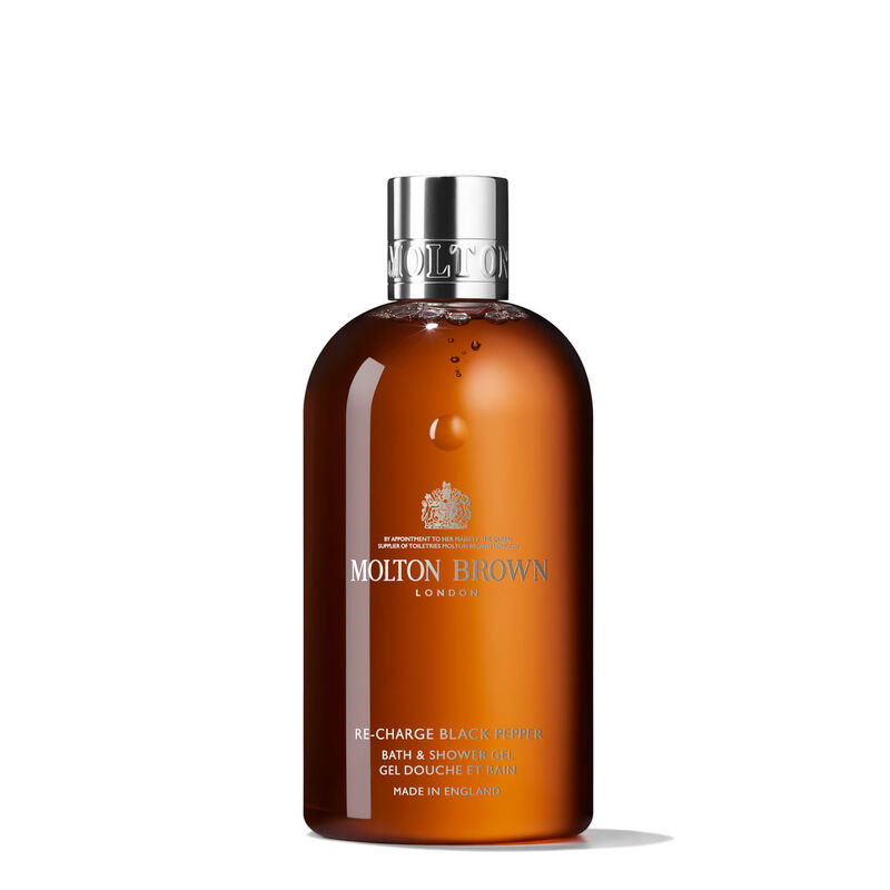 molton brown recharge black pepper bath & shower gel