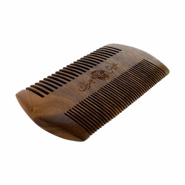 faces sandal wood beard comb