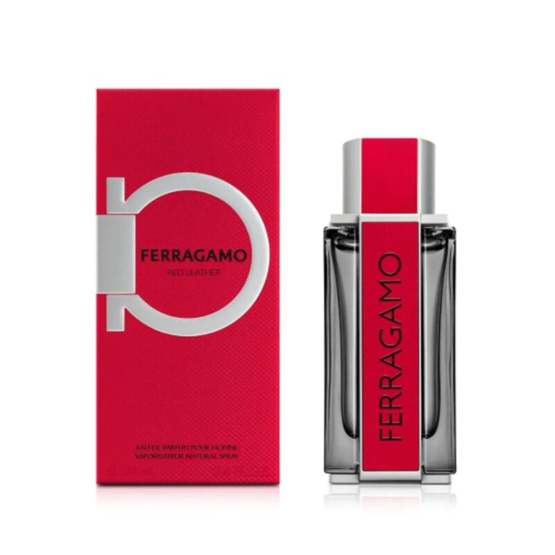 salvatore ferragamo red leather