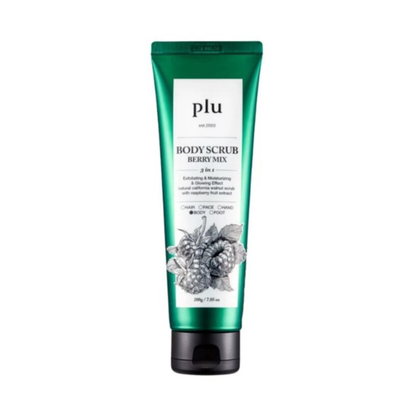 بي ال يو مقشّر الجسم بالتوت المشكل