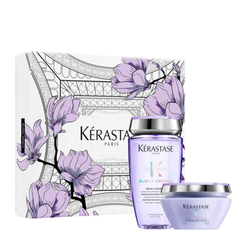 kerastase blond absolu gift set for bleached blonde hair