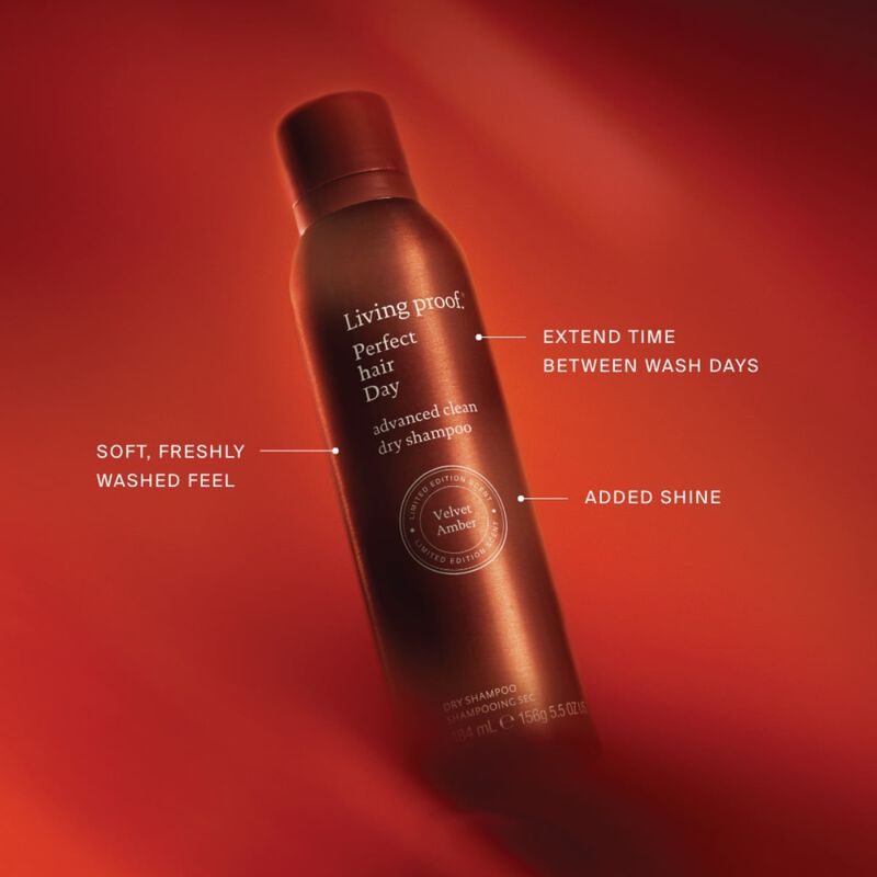 living proof velvet amber advanced clean dry shampoo