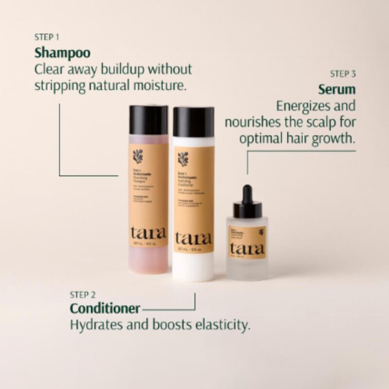 تارا نظام العناية بصحة الشعر بالتمر والفيتامينات المتعددة