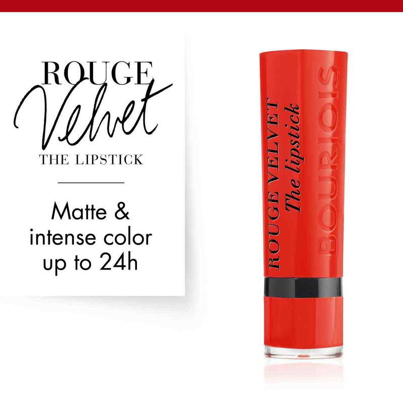 bourjois rouge velvet the lipstick