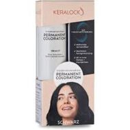 KERALOCK PERMANET HAIR COLOR BLACK 150ML faces keralock permanet hair color black 150ml